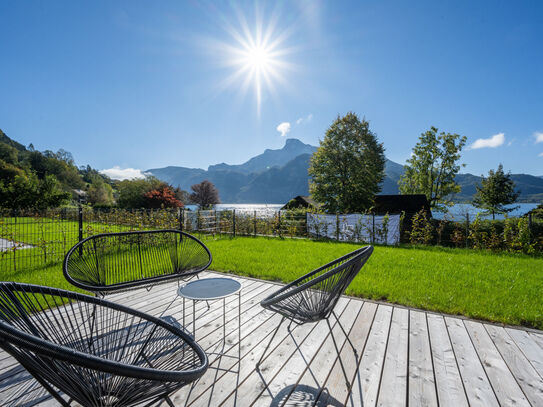 Traumhafte 3-Zimmerwohnung mit Eigengarten am Mondsee | sofort bezugsfertig!