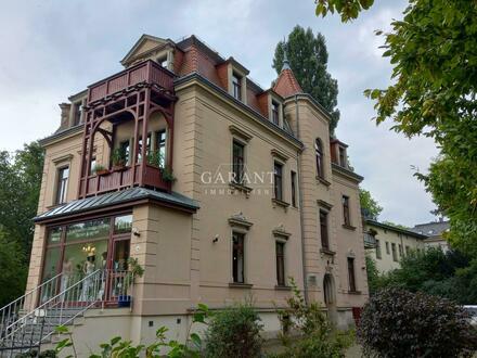 Schicke 2 Zimmer-Wohnung - in Stadtvilla - begehrte Wohnlage unweit der Elbe in Dresden!!