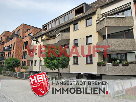 Findorff / 3,5-Zimmer-Wohnung mit Balkon und Tiefgaragenstellplatz in begehrter Lage