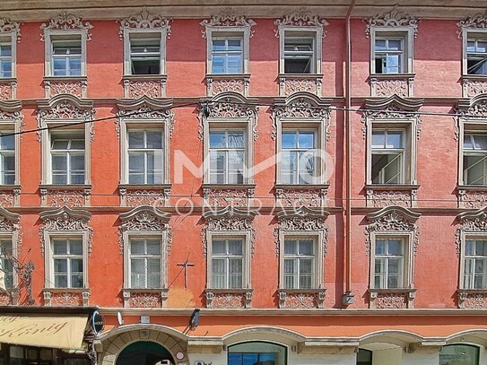 SACKSTRASSE 14- Wohnen im Stadtzentrum | WG-fähige 3 Zimmer- Wohnung mit Innenhofbalkon