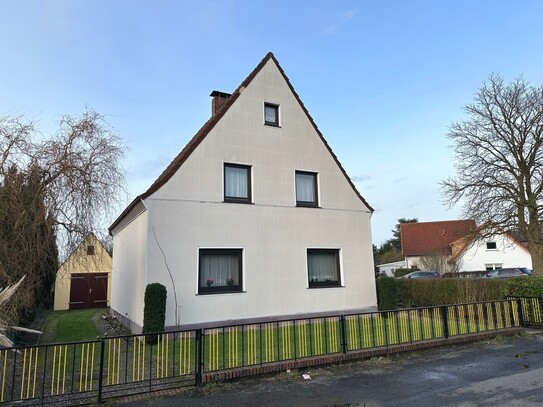 PURNHAGEN-IMMOBILIEN - Lesum - freist. 1-Fam.-Haus mit großem Grundstück in ruhiger Wohnlage