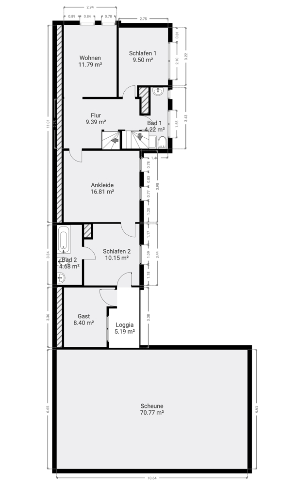 Provisionsfrei: Charmantes Haus + Nebengebäude in Friedrichsdorf Seulberg – 61381 Friedrichsdorf / Seulberg, 61381 Friedrichsdorf / Seulberg – Vorschaubild 27
