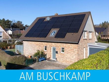 Energetisch aktuell! Chices Einfamilienhaus mit Garage