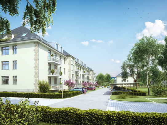 Maisonette-Erdgeschoss-ETW mit 2 Balkonen + Gartenanteil, kernsaniert, mit 70% AfA + KfW Zuschuss.