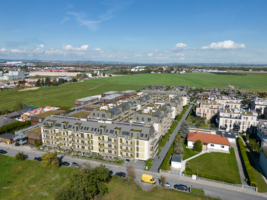 TRAUMHAFTER ERSTBEZUG: 2-Zimmer-Apartment mit Terrasse | PFALZGASSE 29 | nähe U2