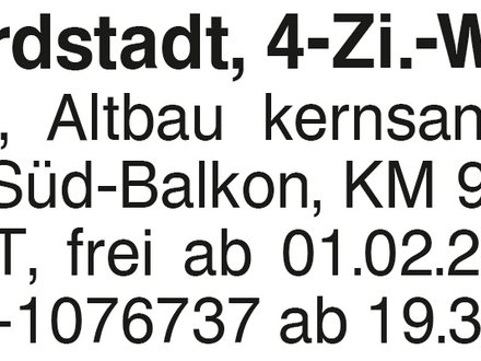 GP-Nordstadt, 4-Zi.-Whg.