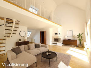 Echte Hausalternative: Außergewöhnlich schöne Maisonette-Wohnung mit großer Terrasse – 55128 Mainz, 55128 Mainz – Vorschaubild 6