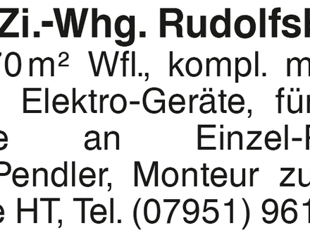 2 1/2 Zi.-Whg. Rudolfsberg