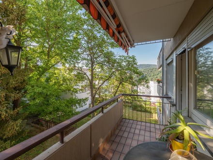 Wohnen mit Blick ins Grüne - 1-Zimmer-Wohnung mit Balkon und Tiefgaragenstellplatz