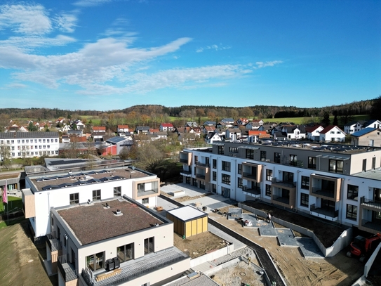 BETREUTES WOHNEN NEUBAU - 3-ZKB Wohnung mit Blick ins Grüne in Langenneufnach zu mieten