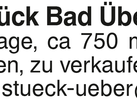 Grunstück Bad Überkingen