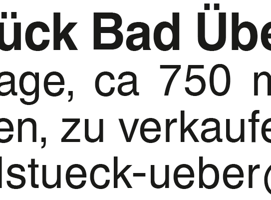 Grunstück Bad Überkingen