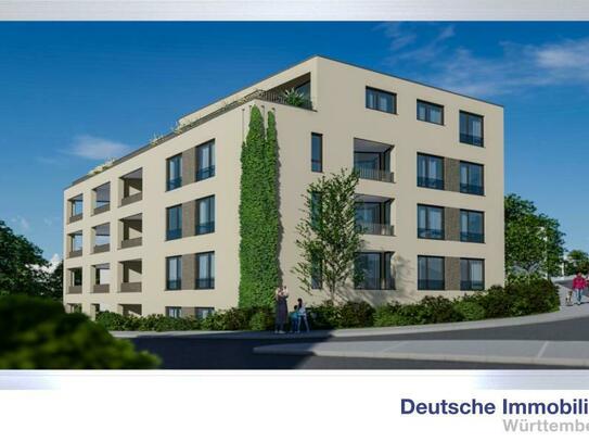 Städtischer Charme in ruhiger Lage: 4,5 Zimmer Penthouse Neubau (3.OG) in Korntal