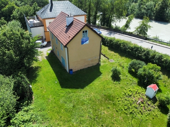 Rarität in Wasserburg! Baugrundstück am Rande der Altstadt für eine großzügige Doppelhaushälfte