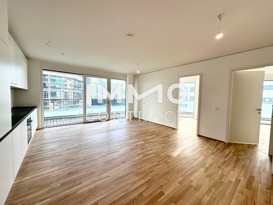 38m2 Terrasse zum Träumen! Wasserblick - U1 Donauinsel - Luxus Wohnen! Erstbezug und provisionsfrei