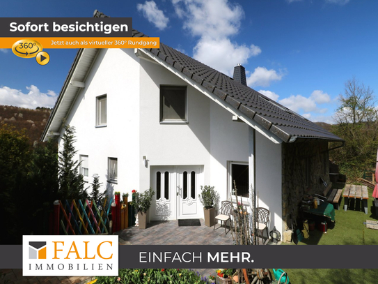 Beste Aussichten - Hochwertiges Einfamilienhaus mit Einliegerwohnung in Panoramalage