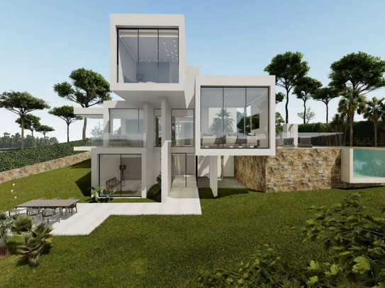 Inspirierende moderne Villa in einer einzigartigen Umgebung an der Costa Blanca, Spanien