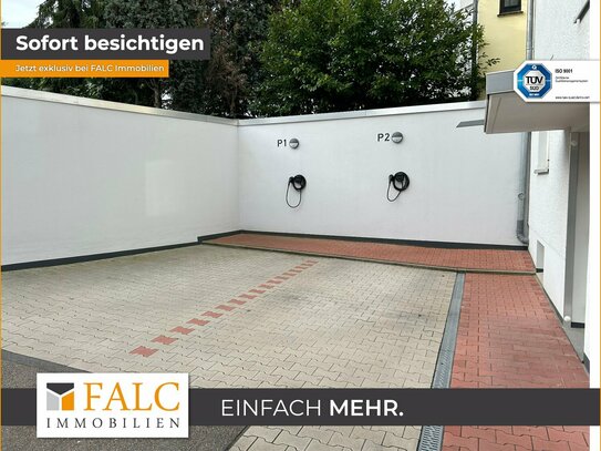 Außenstellenplatz mit brandneuer Wallbox