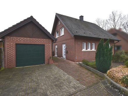 * Klassiker * Einfamilienhaus mit Teilkeller und Garage auf einem Erbpacht-Grundstück in Rheine-Elte