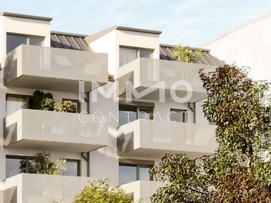 =DAS LAURENZ= TOP ANLAGE Dachgeschoss Wohnung U3 2 Zimmer + Balkon - 1 bedroom apartment + balcony