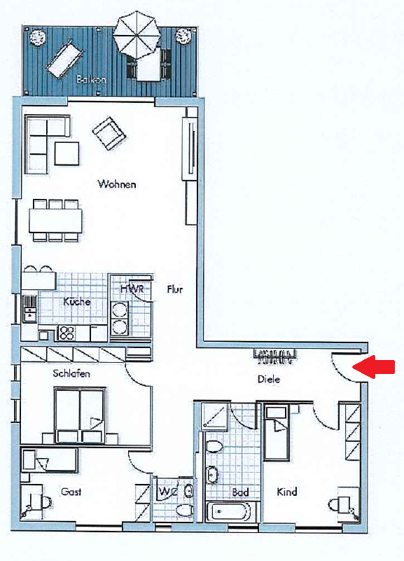Schicke 4-Zi.-Wohnung in Süd-Ost-City – 65189 Wiesbaden, 65189 Wiesbaden – Vorschaubild 12