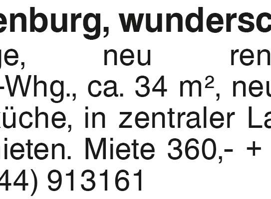 2-Zi.-Whg. Waldenburg