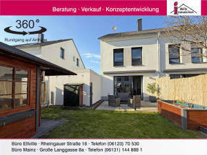 Modernes Einfamilienhaus mit Terrasse und Garten in guter Lage von Eltville