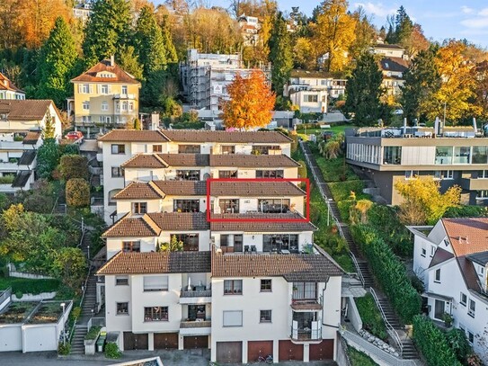 Ravensburg - Exklusive Stadtlage Moderne 3,5-Zimmer-Wohnung mit traumhafter Dachterrasse