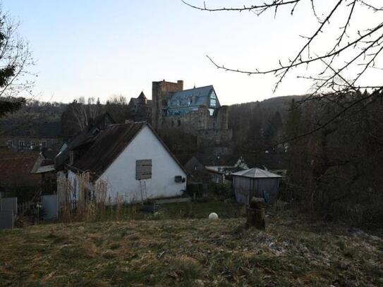 Schönes Baugrundstück mit unverbautem Blick auf Burg Beilstein