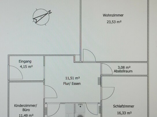 3-Zimmer-EG-Wohnung mit Loggia zentral in Trostberg
