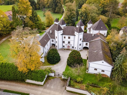 SCHLOSS IM SALZKAMMERGUT! Moderner Wohnkomfort in historischen Mauern