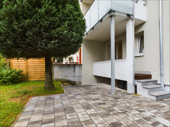 Energetisch sanierte Gartenwohnung in der Innenstadt