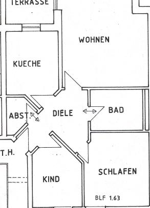 Zentral gelegene Erdgeschoßwohnung zu vermieten!