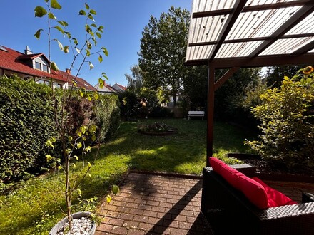 Gepflegte 2-Zi.-Erdgeschosswohnung mit Freisitz und Garten