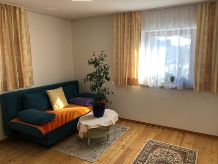 Helle Wohnung in Reitdorf/Flachau, 73 qm, Einbauküche in Kirschholz, Fußbodenheizung, Kachelofen, Schöne Panoramasicht…