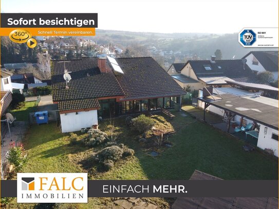 Energieeffizientes Einfamilienhaus mit großem Garten in schöner Lage