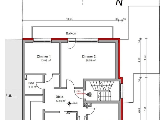 Helle, freundliche 4-Zimmer-Wohnung mit Balkon in Speyer