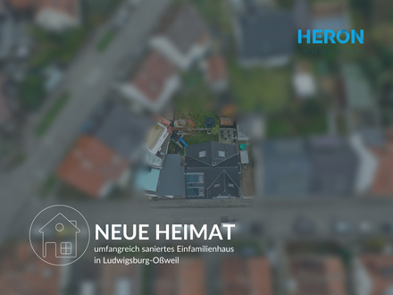 NEUE HEIMAT - umfangreich saniertes Einfamilienhaus in Ludwigsburg-Oßweil