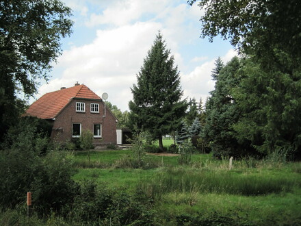 Kleines Klinkerhaus auf dem Lande - ideal auch als Ferienhaus.