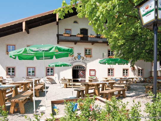 Traditionswirtshaus! Top saniert, gut besucht, 2 Gaststub'n, 1 Saal zw. Chiemsee u. Waginger See