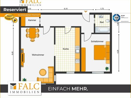 70m² zum Wohlfühlen von FALC-Immobilien Göttingen