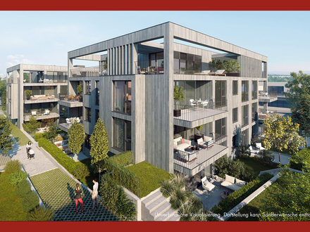 Hohe Wohnqualität: 3,5-Zimmer-Neubau-Wohnung mit Balkon im 1.OG in Ostfildern-Ruit