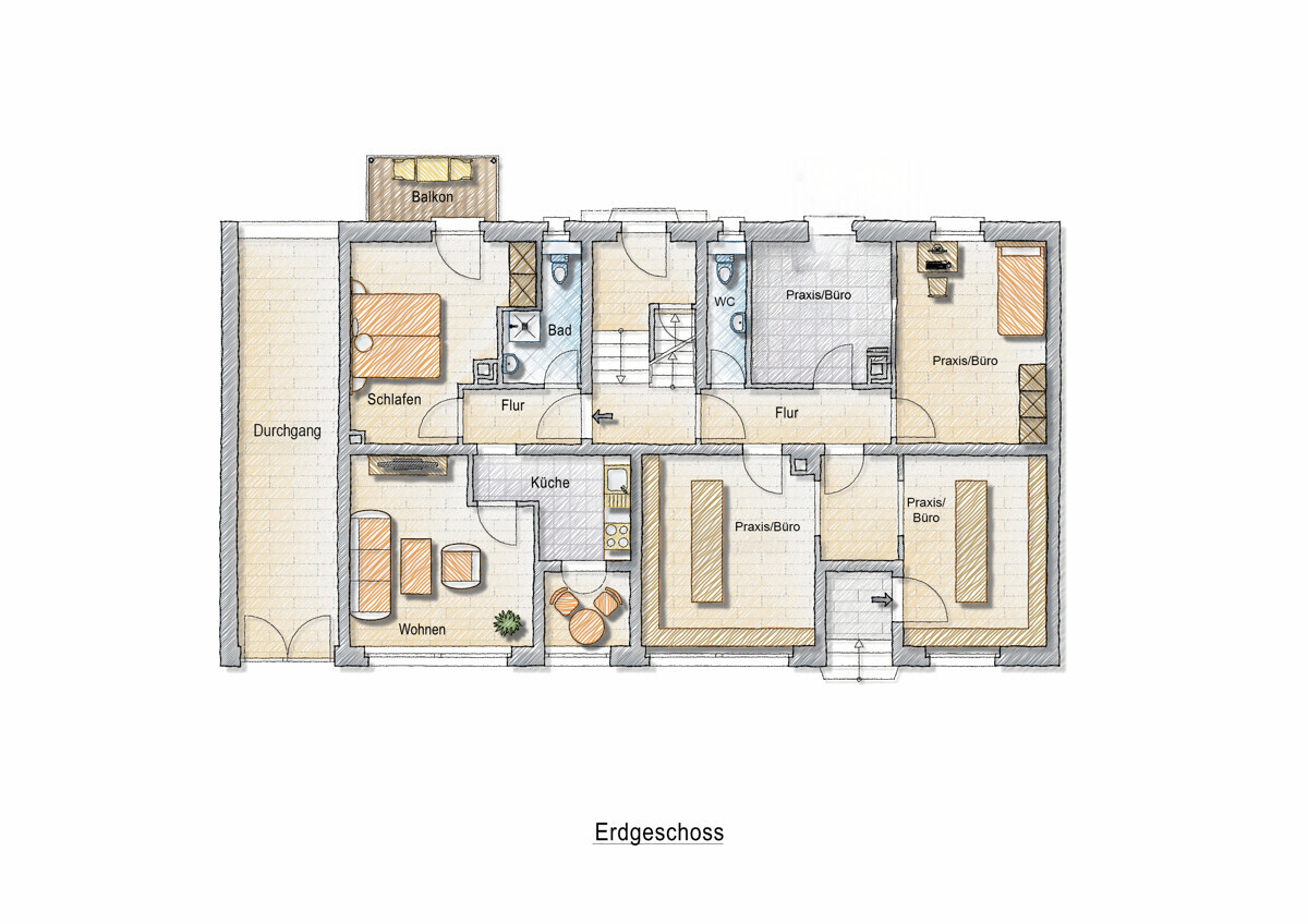 360° I Top-Investment im Herzen von Neu-Ulm: 7 Wohnungen + Gewerbe in Best Lage – 89231 Neu-Ulm, 89231 Neu-Ulm – Vorschaubild 35