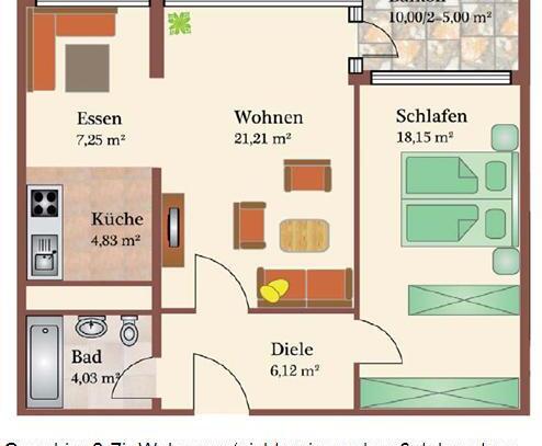 schöne Wohnung in S-Asemwald