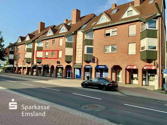 Lingen - Innenstadt: Vermietete Eigentumswohnung mit Tiefgaragenstellplatz