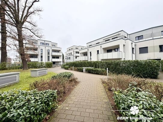 BERK Immobilien - modernes Wohnen mit Gartenidylle im Frankfurter Süden – mit XXL-Tiefgaragenplätzen