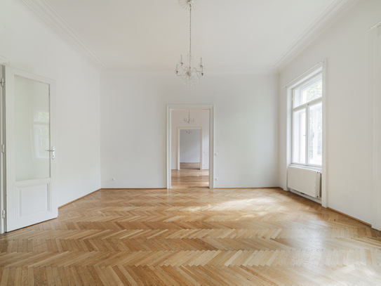 Grand Park Residence: Herrschaftlicher Altbau mit Weit- und Grünblick