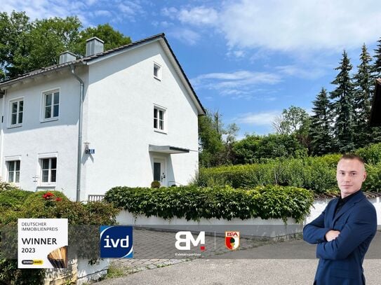 ***Freistehendes Einfamilienhaus mit großem Garten und Bachlauf***