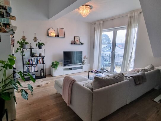 Top-Chic! Neuwertige "junge" 2-Zi.-Maisonette-Wohnung in Weingarten