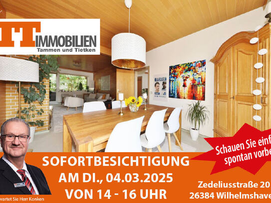 TT bietet an: Hübsche und gepflegte 2-Zimmer-Wohnung mit Balkon in Heppens!